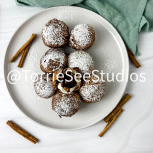 Deep Fried Stuffed Marshmallows on Sandstone
