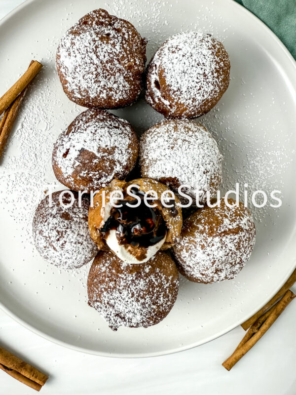 Deep Fried Stuffed Marshmallows on Sandstone - Image 8