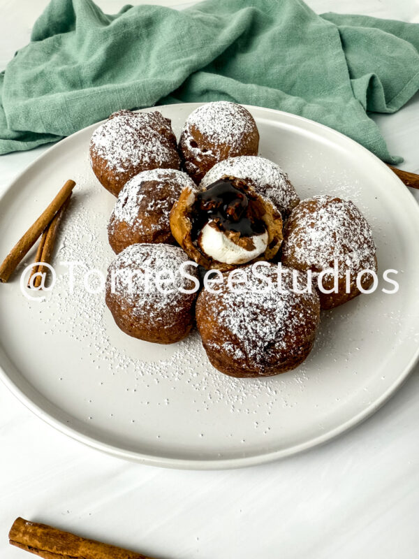Deep Fried Stuffed Marshmallows on Sandstone - Image 7