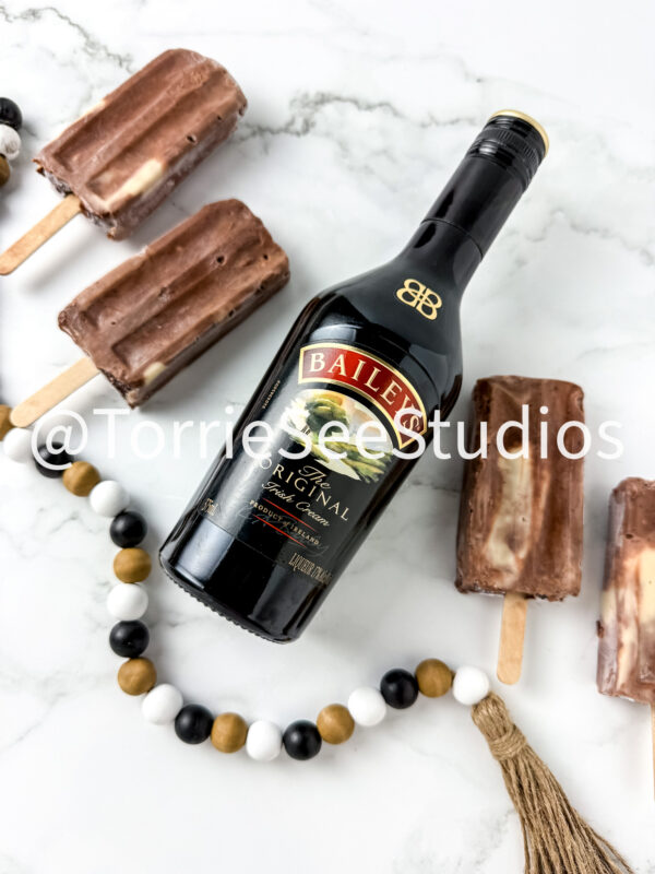 Baileys Pudding Pops on Marble - Image 8