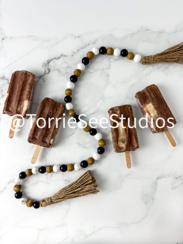 Baileys Pudding Pops on Marble - Image 6