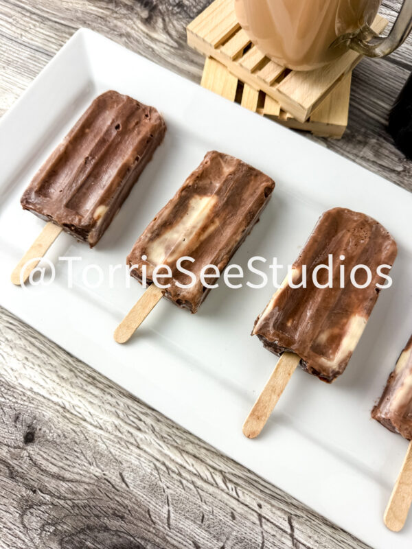Baileys Pudding Pops on Weathered Wood - Image 8