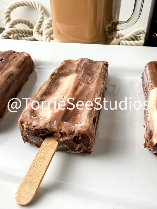 Baileys Pudding Pops on Weathered Wood - Image 9