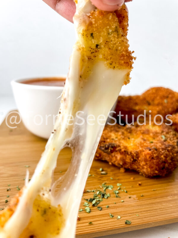 Fried Mozzarella Chicks on Rhombus Tile - Image 3