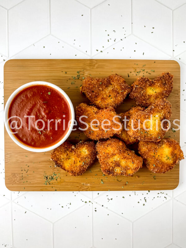 Fried Mozzarella Chicks on Rhombus Tile - Image 11