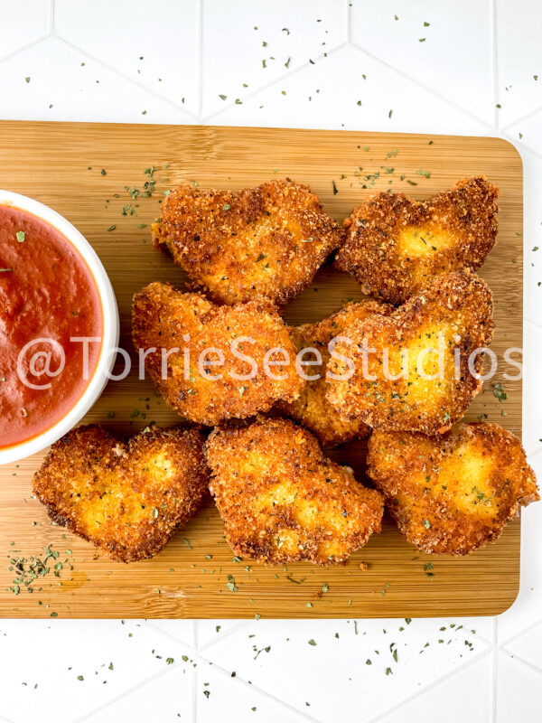 Fried Mozzarella Chicks on Rhombus Tile - Image 10