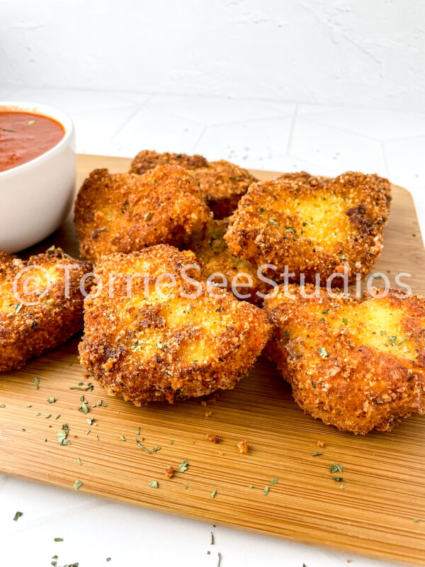 Fried Mozzarella Chicks on Rhombus Tile - Image 8