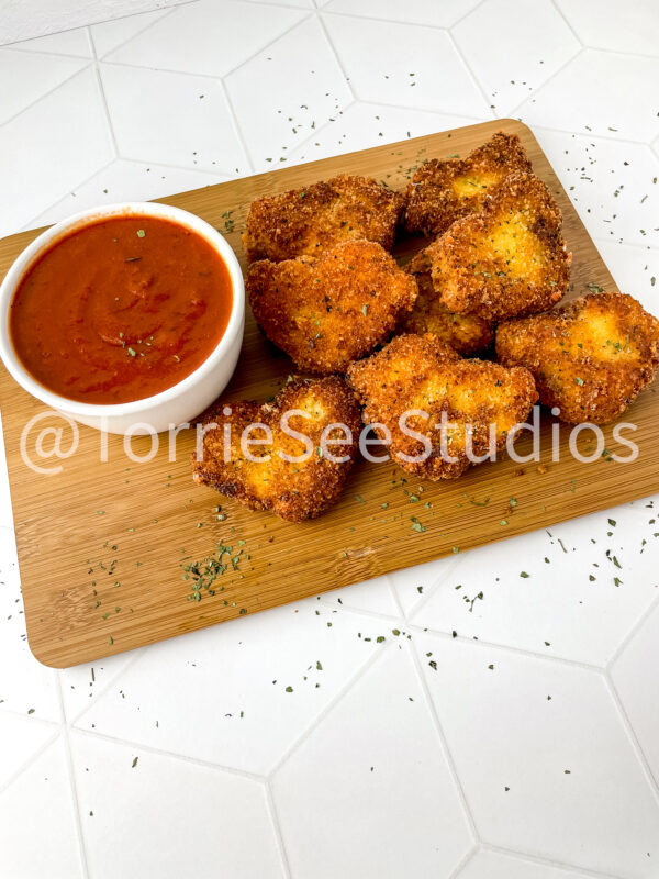 Fried Mozzarella Chicks on Rhombus Tile - Image 7