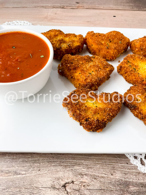 Fried Mozzarella Chicks on Wood - Image 8