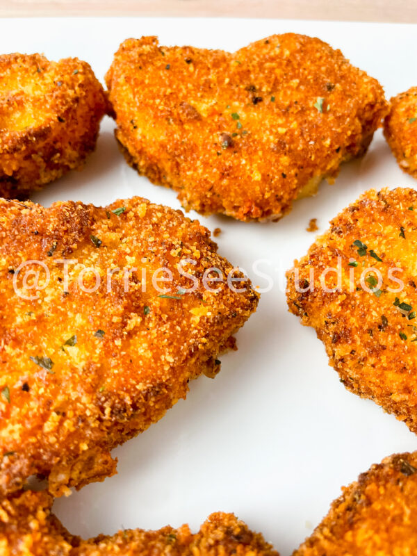 Fried Mozzarella Chicks on Wood - Image 6