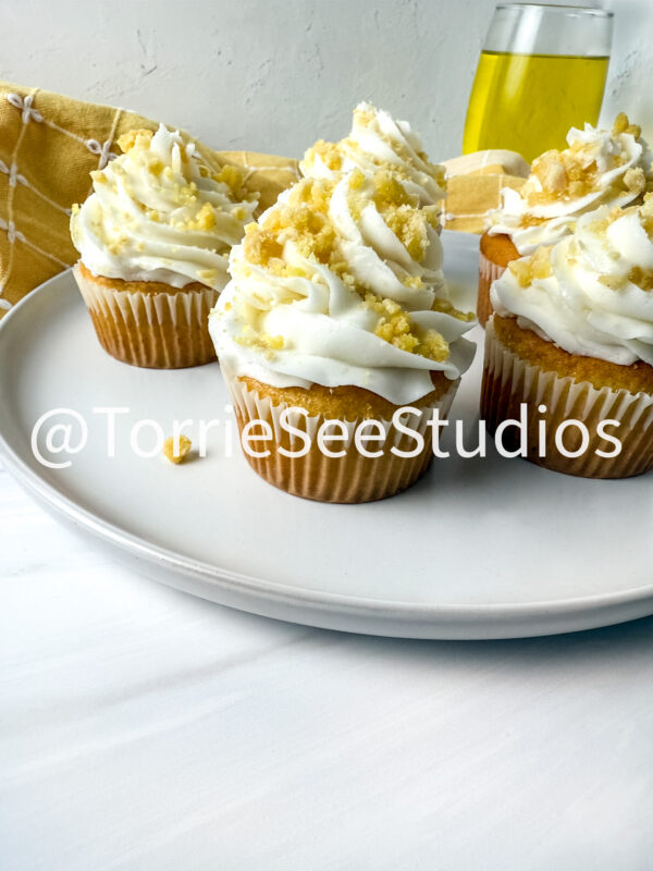 Pineapple Crunch Cupcakes on Sandstone - Image 5