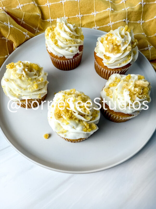 Pineapple Crunch Cupcakes on Sandstone - Image 4