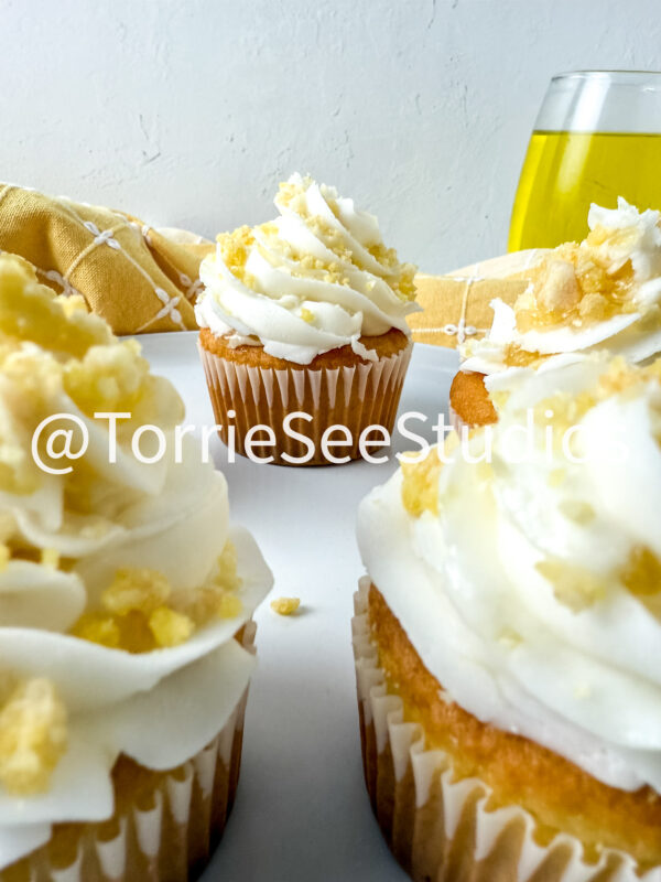 Pineapple Crunch Cupcakes on Sandstone - Image 3