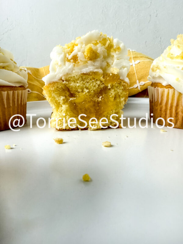 Pineapple Crunch Cupcakes on Sandstone - Image 2
