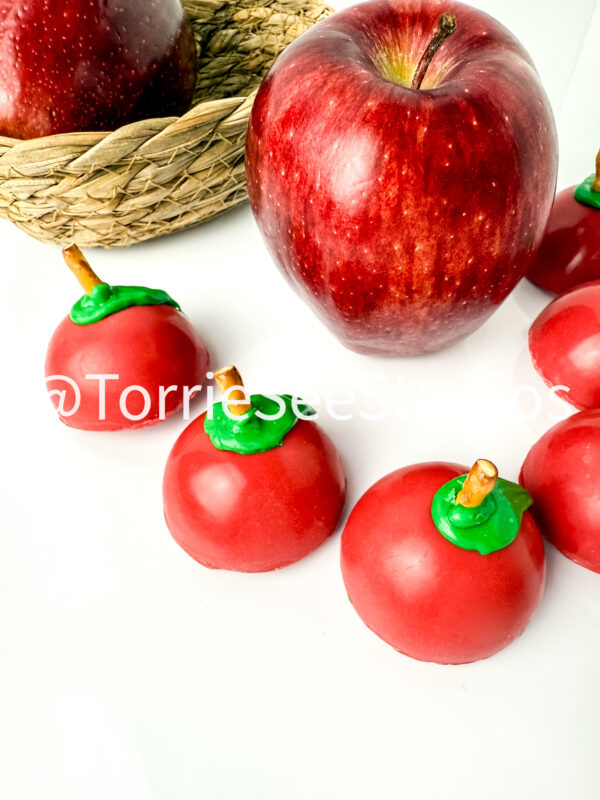 Apple Butter and Pretzel Truffles on White - Image 4