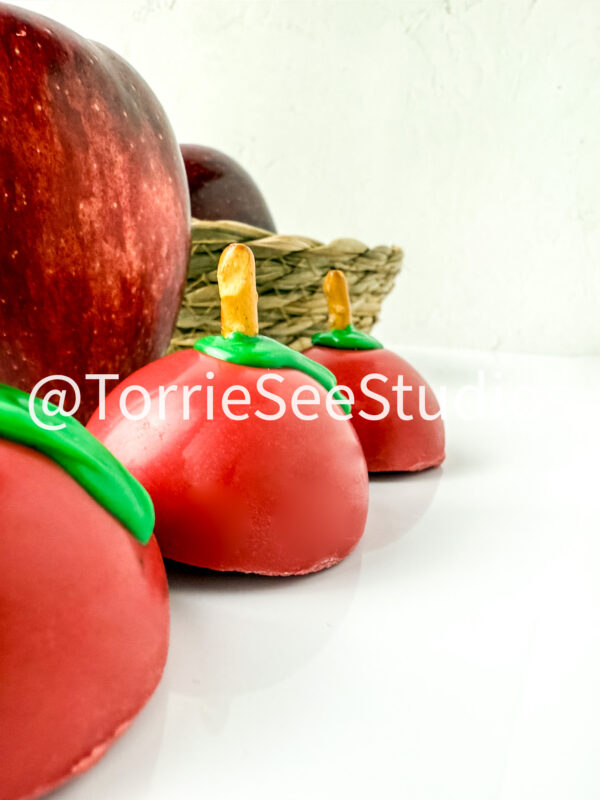 Apple Butter and Pretzel Truffles on White - Image 3