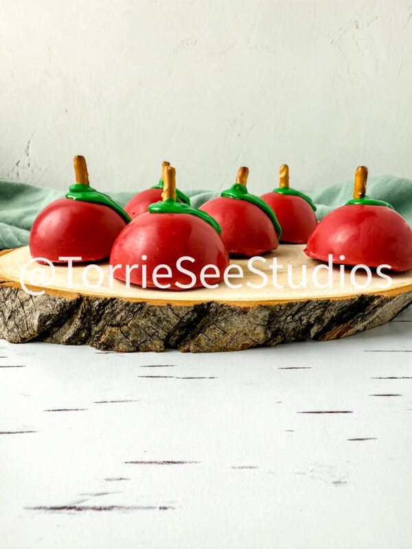 Apple Butter and Pretzel Truffles on White Birch - Image 7