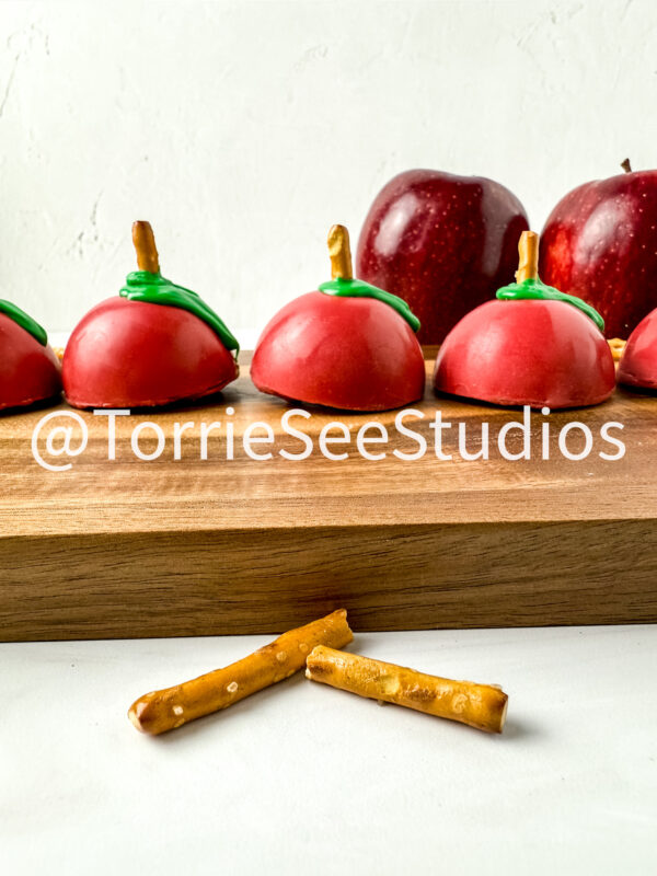Apple Butter and Pretzel Truffles on Sandstone - Image 7