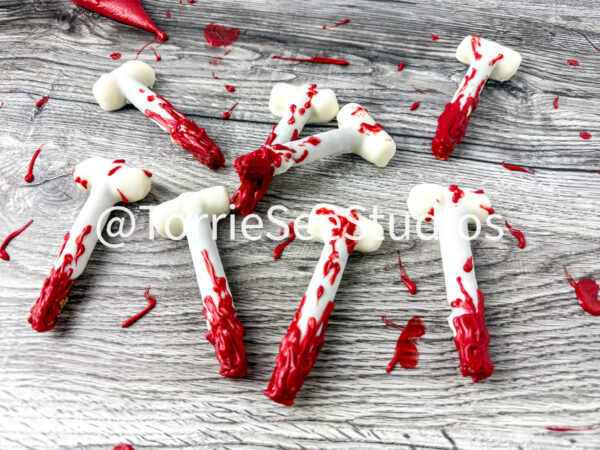Broken Bone Pretzels on Weathered Wood - Image 8