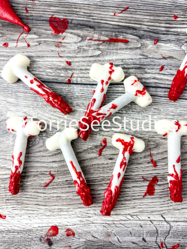 Broken Bone Pretzels on Weathered Wood - Image 6