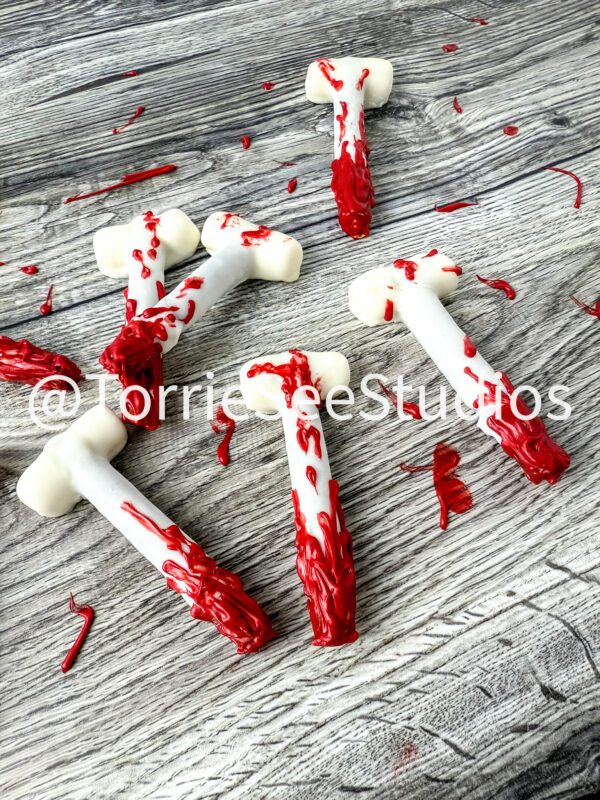 Broken Bone Pretzels on Weathered Wood - Image 4