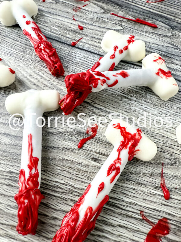 Broken Bone Pretzels on Weathered Wood - Image 3