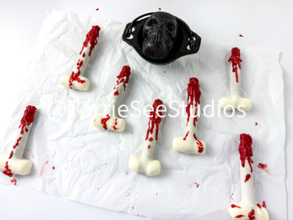 Broken Bone Pretzels on White - Image 8
