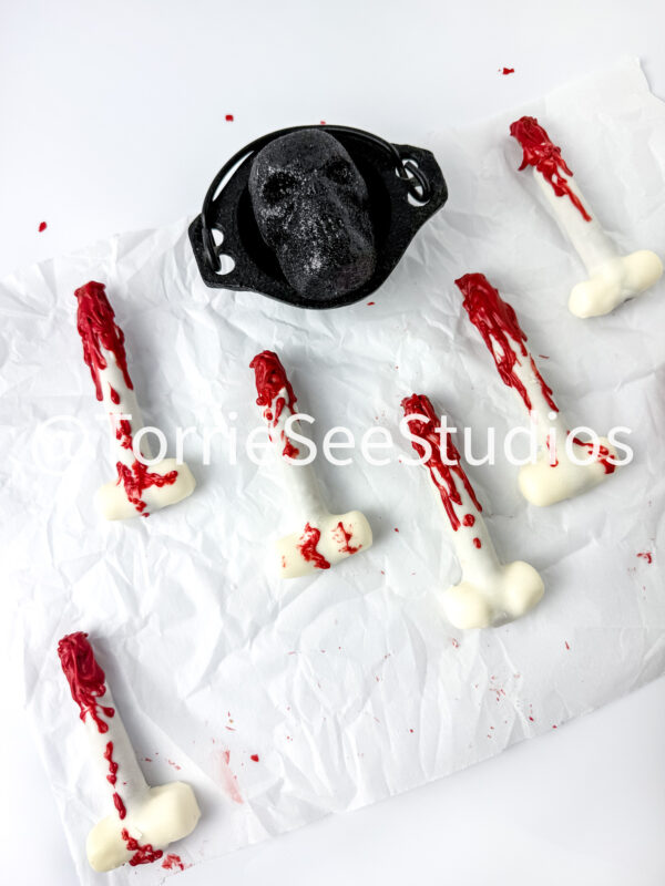 Broken Bone Pretzels on White - Image 4