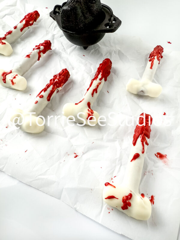 Broken Bone Pretzels on White - Image 2