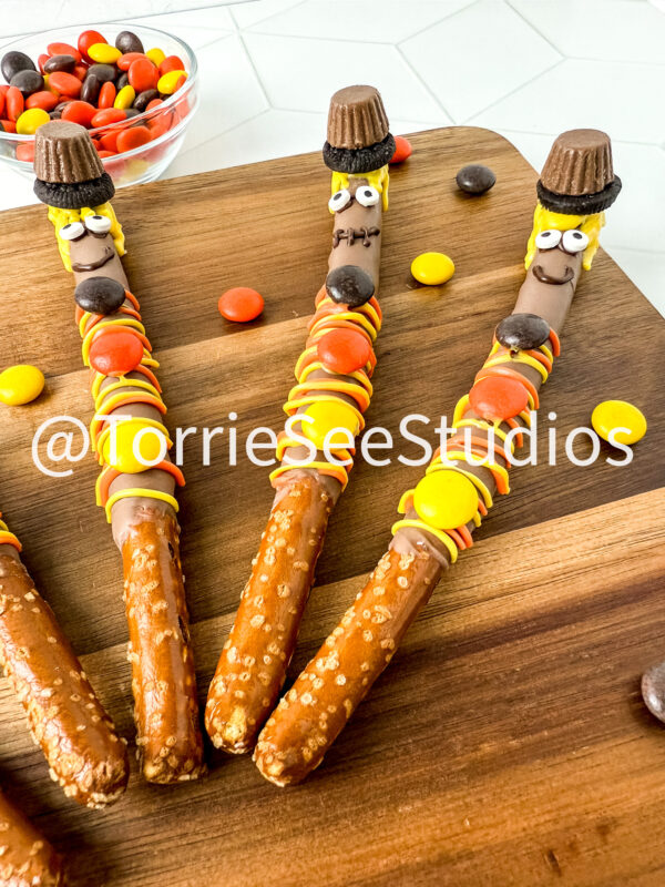Scarecrow Pretzels on Rhombus Tile - Image 2