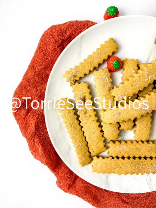 Pumpkin Spice Cookie Fries on White - Image 3