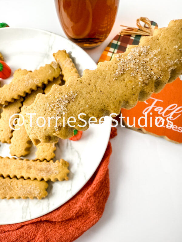 Pumpkin Spice Cookie Fries on White - Image 2
