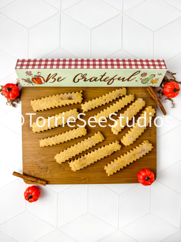 Pumpkin Spice Cookie Fries on Rhombus TIle - Image 8