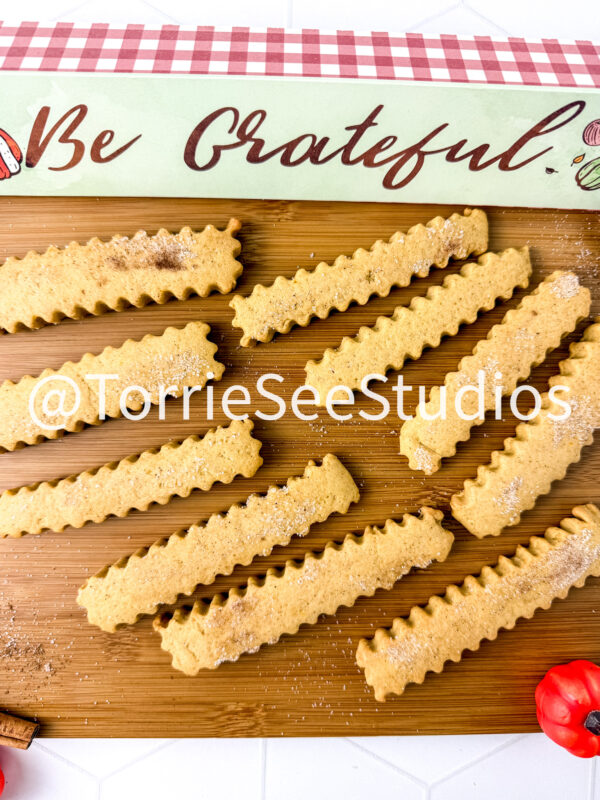Pumpkin Spice Cookie Fries on Rhombus TIle - Image 7