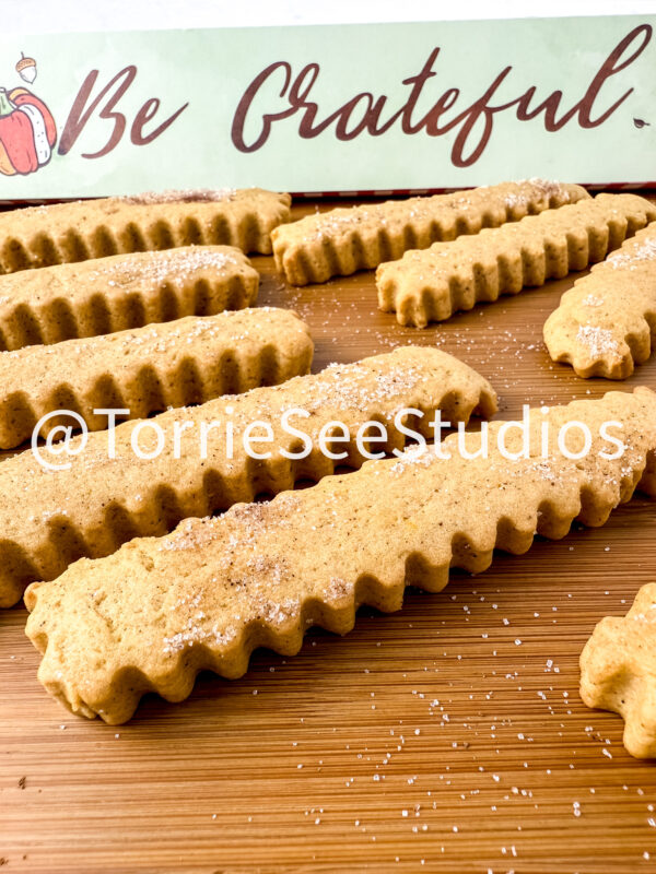 Pumpkin Spice Cookie Fries on Rhombus TIle - Image 3