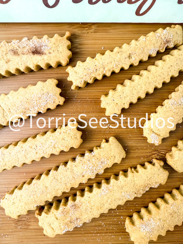 Pumpkin Spice Cookie Fries on Rhombus TIle - Image 2