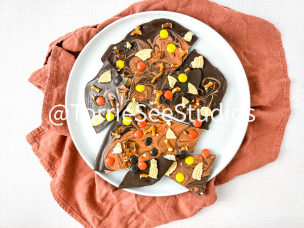 Autumn/Fall Bark on Linen - Image 2