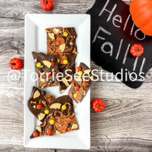 Autumn/Fall Bark on Weathered Wood
