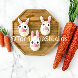 Strawberry Funfetti Bunnies on Marble